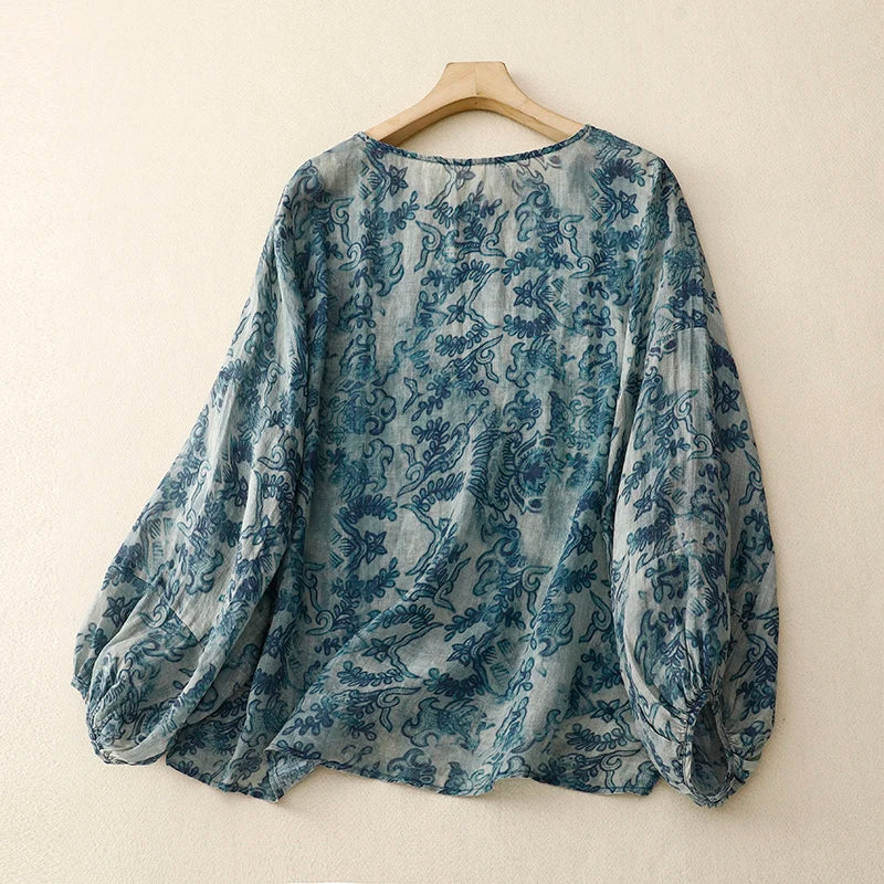 Matilda Linen Blouse