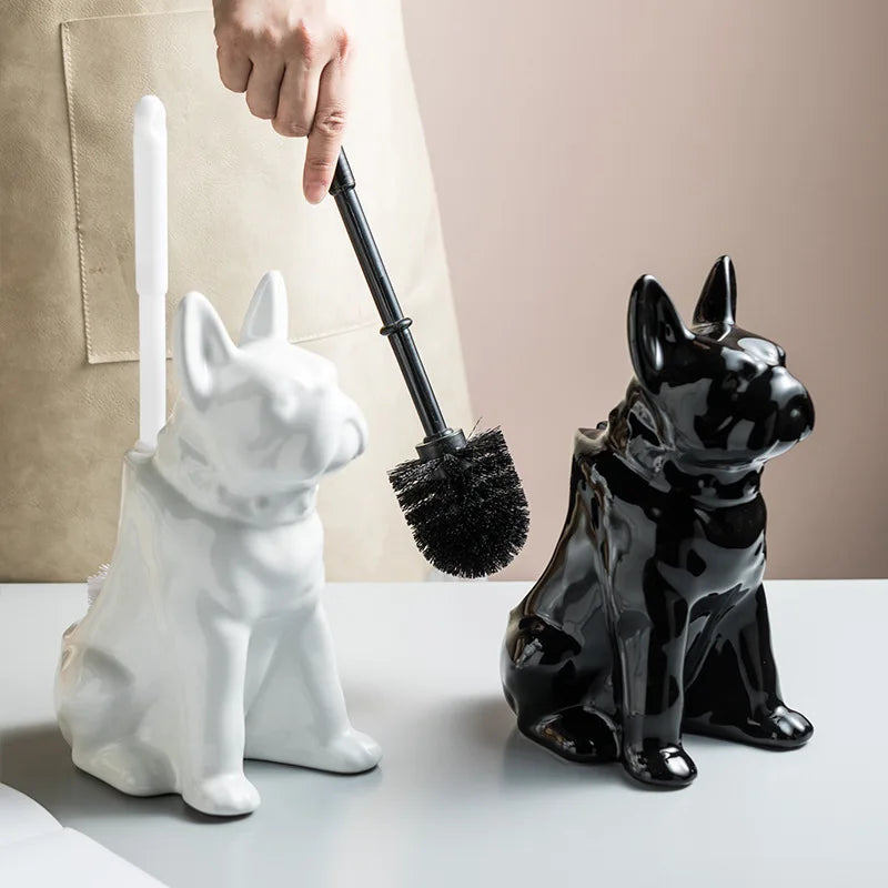 Dog Shape Toilet Brush