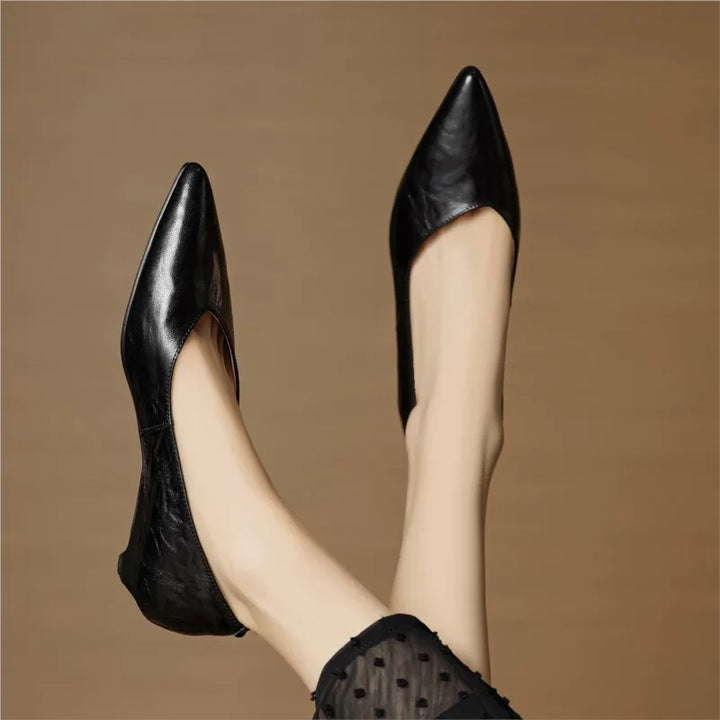 Elodie Leather Pumps