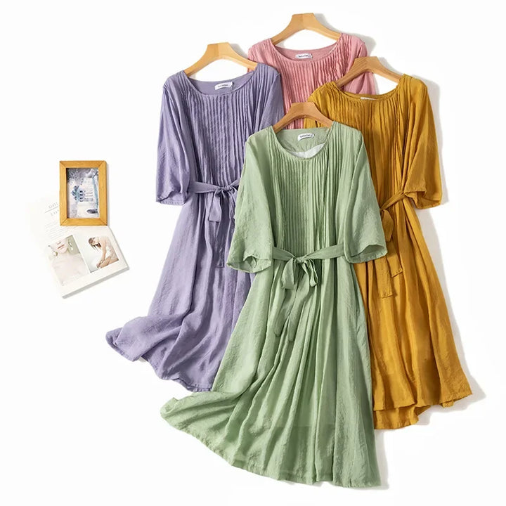 Andrea Linen Dress