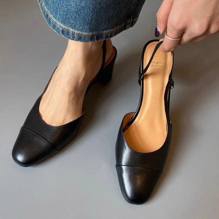 Yasmine Genuine Leather Sandals