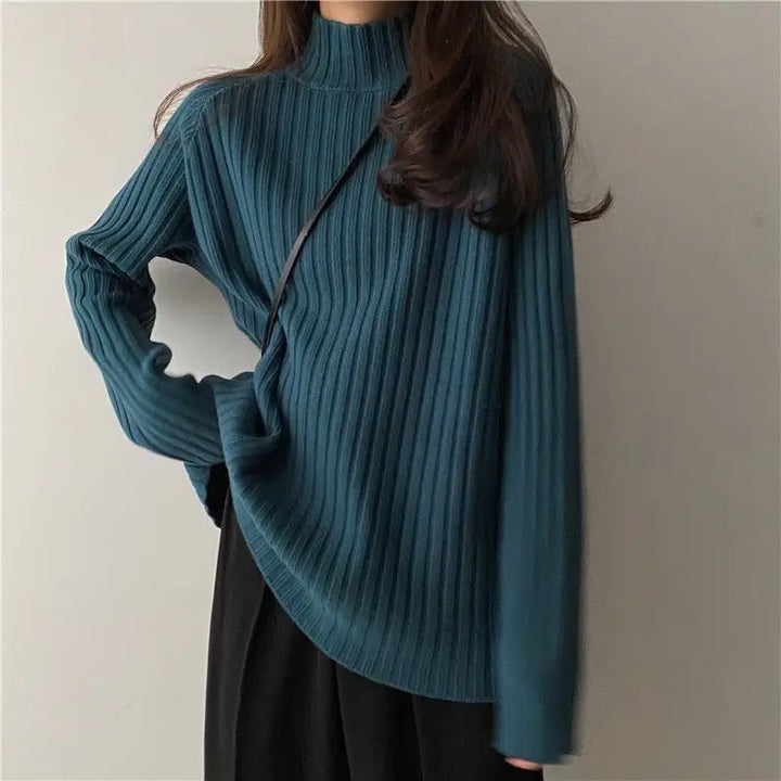 Manku Half Knitted Sweater