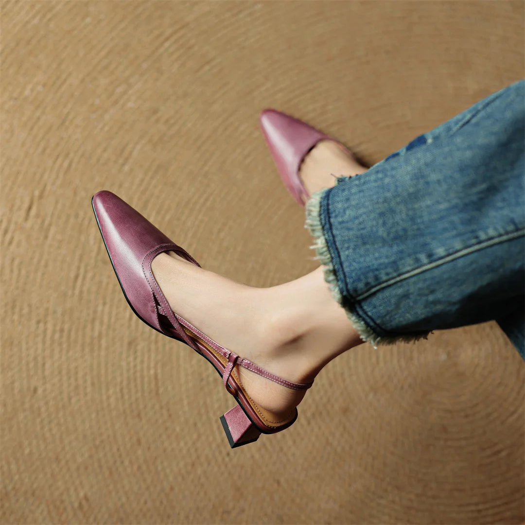 Nadia Leather Pumps