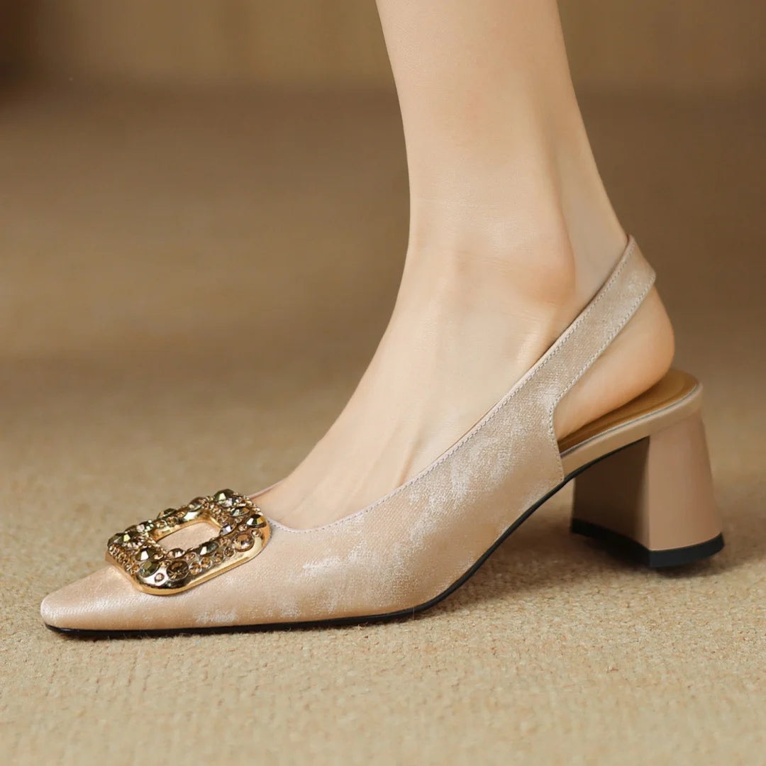Katrina Leather Pumps