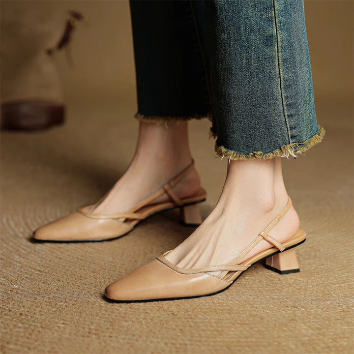 Nadia Leather Pumps