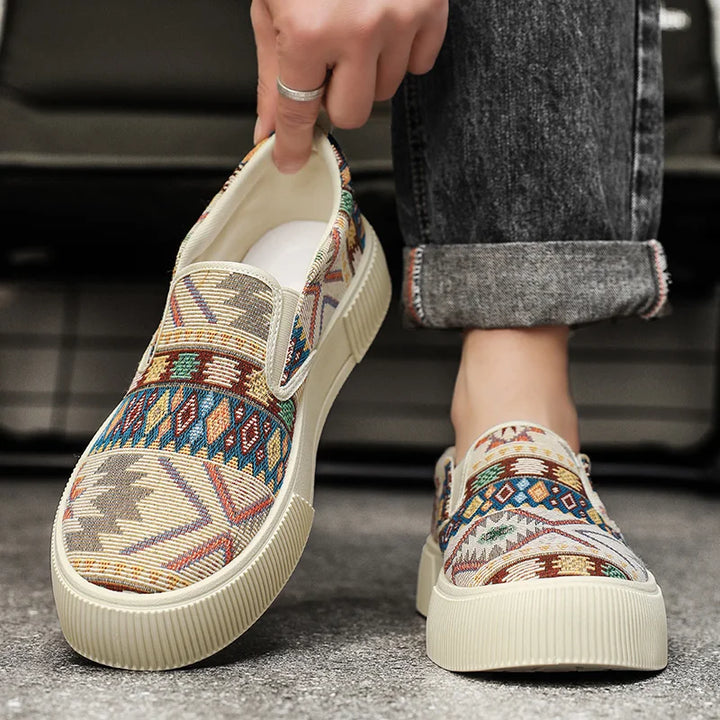 Casvian Canvas Loafers