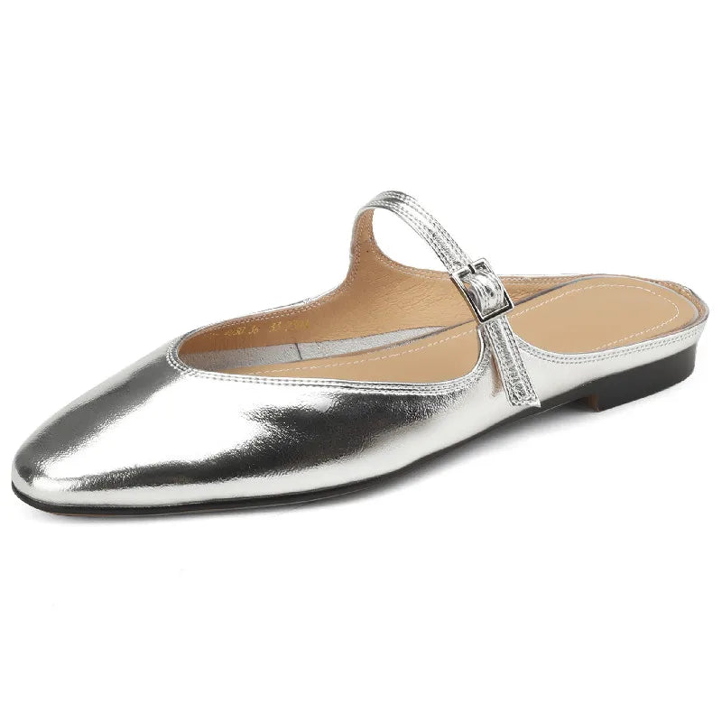 Rosalind Genuine Leather Mules