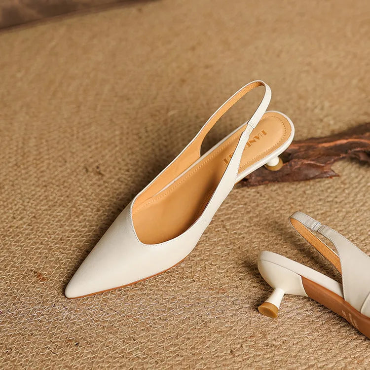 Frenchie Leather Sandals