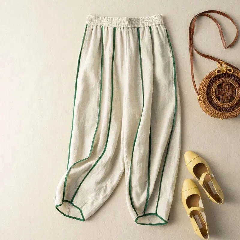 Matilda Linen Bloomer