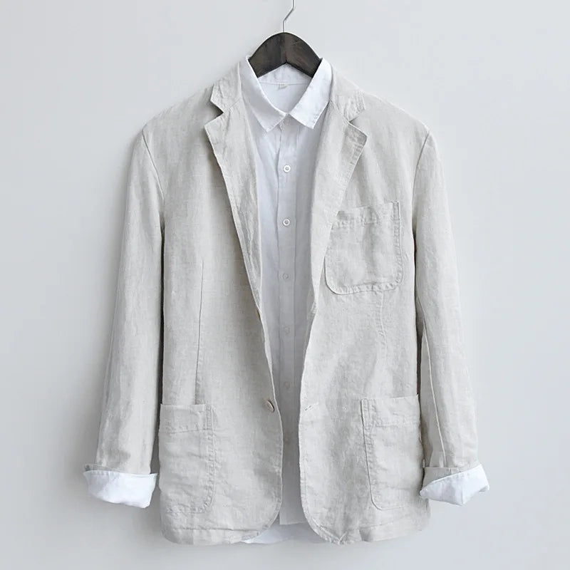 Italian Meadow Linen Blazer