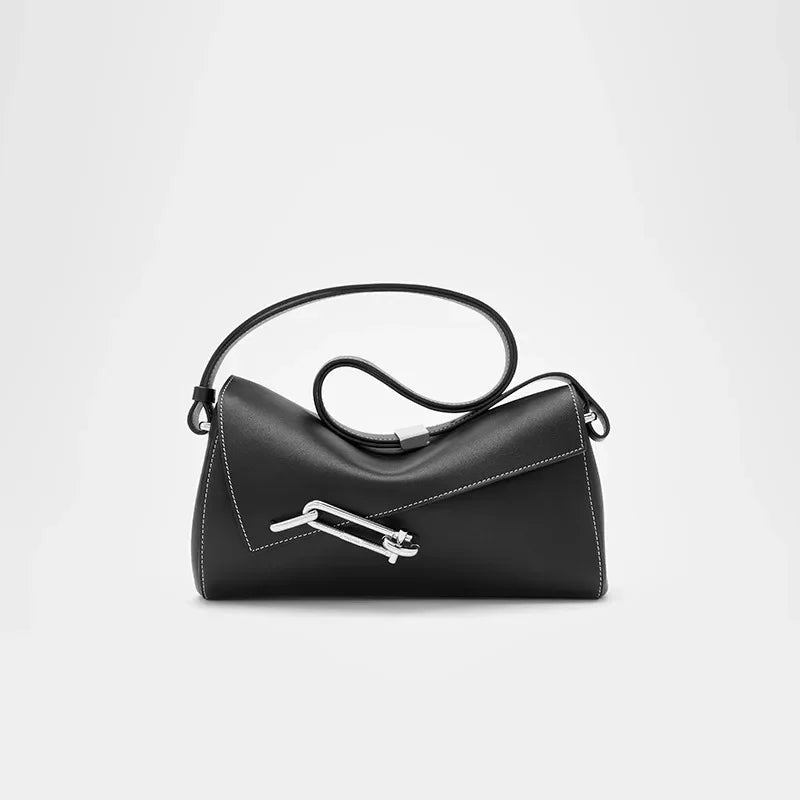 The Mini Leather Hobo Bag