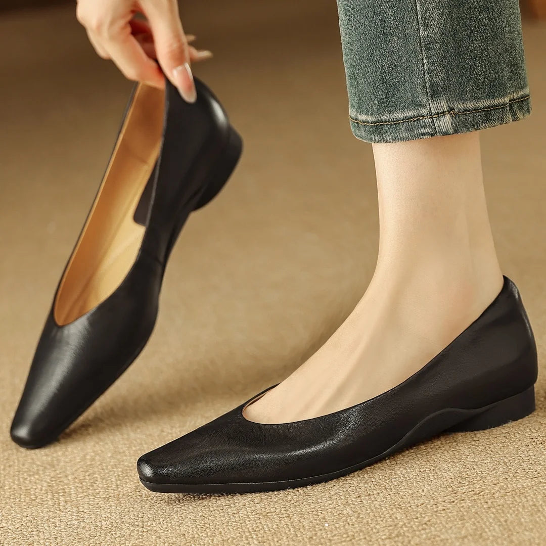 Rosaline Leather Pumps