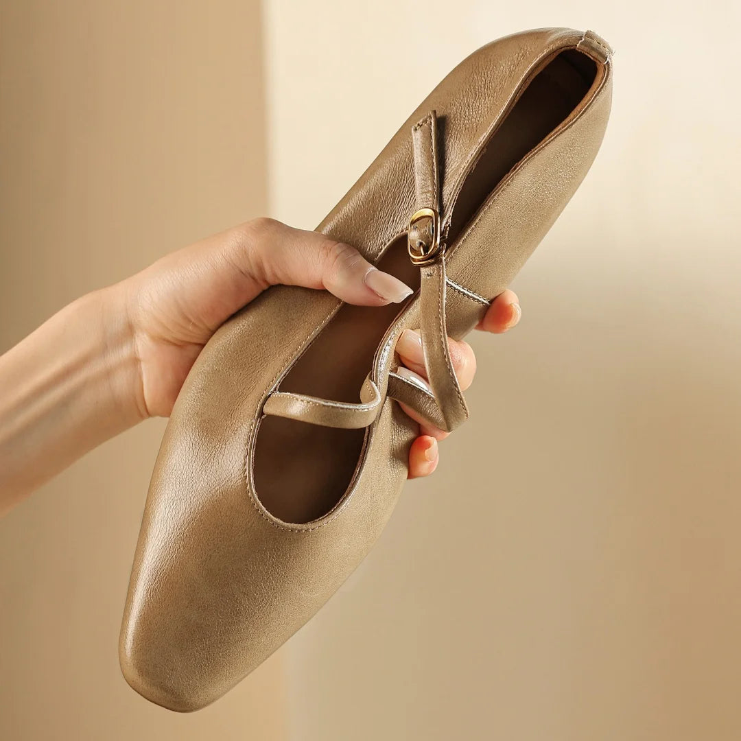 Marbelle Leather Pumps