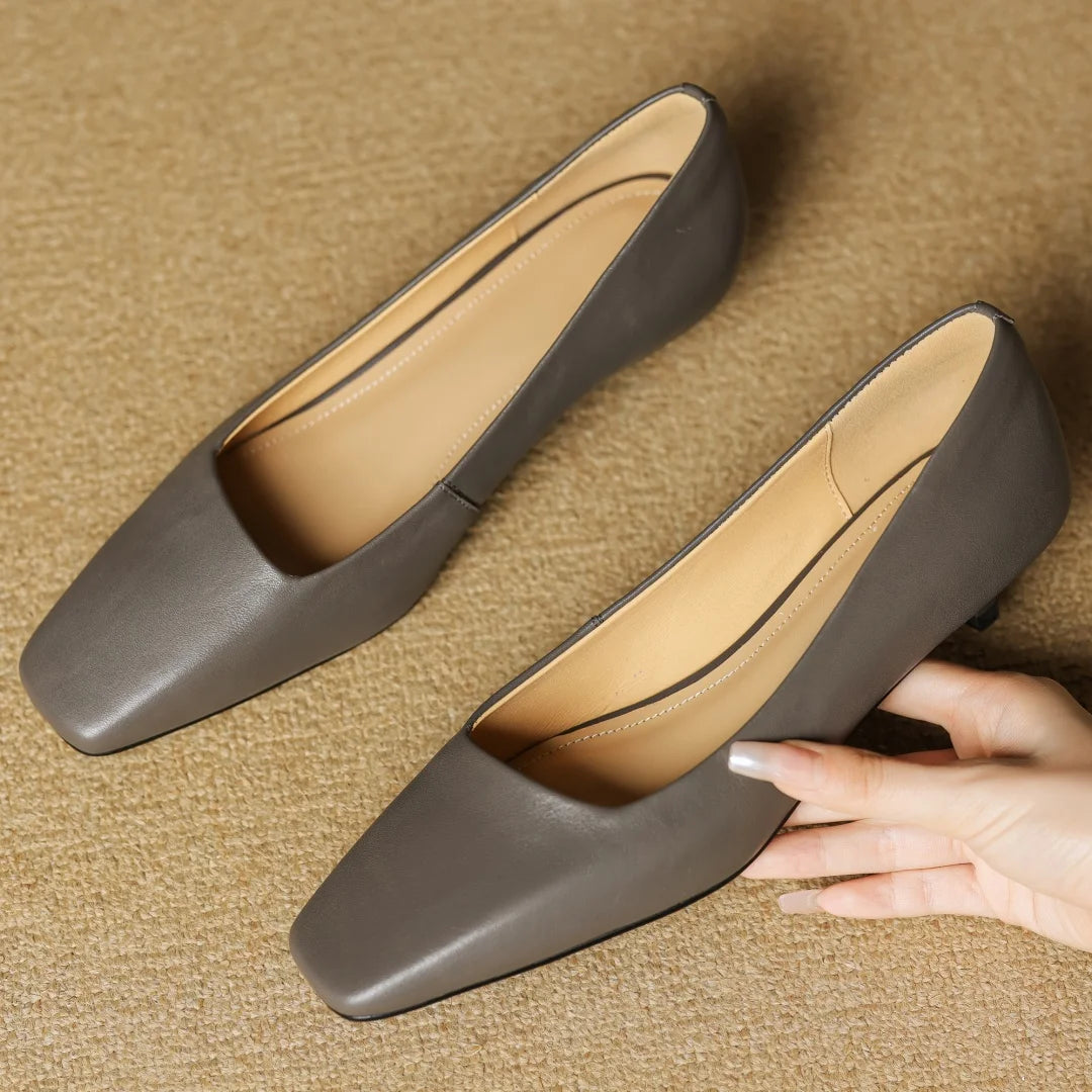Tessa Leather Pumps