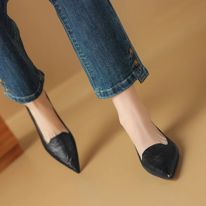 Hadley Leather Pumps