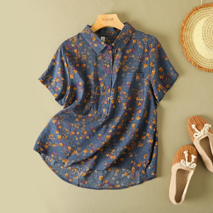 Elloise Linen Blouse