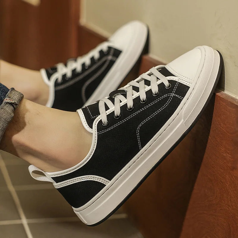 Jason Signature Leather Sneaker
