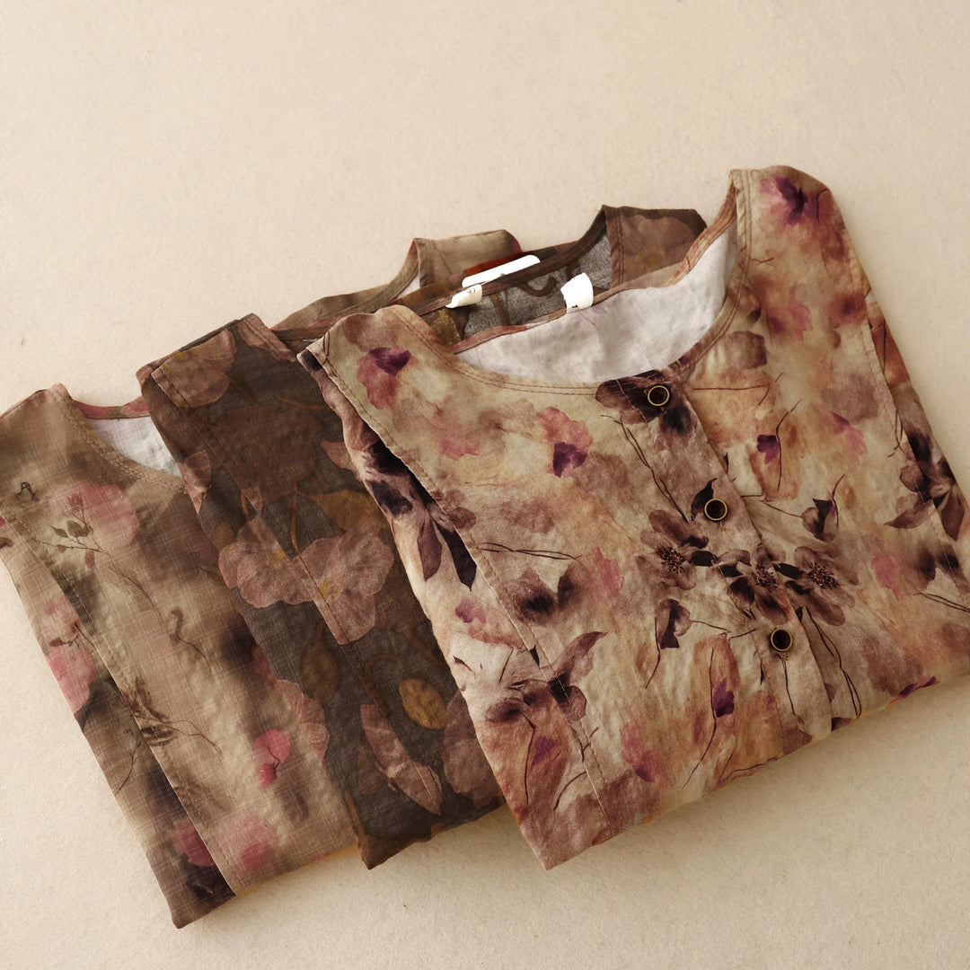 Jamila Linen Blouse