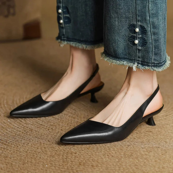 Frenchie Leather Sandals