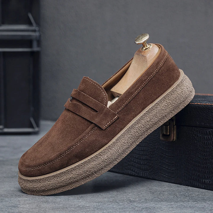 Valencia Suede Loafers