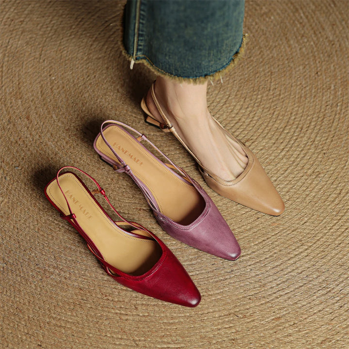 Nadia Leather Pumps