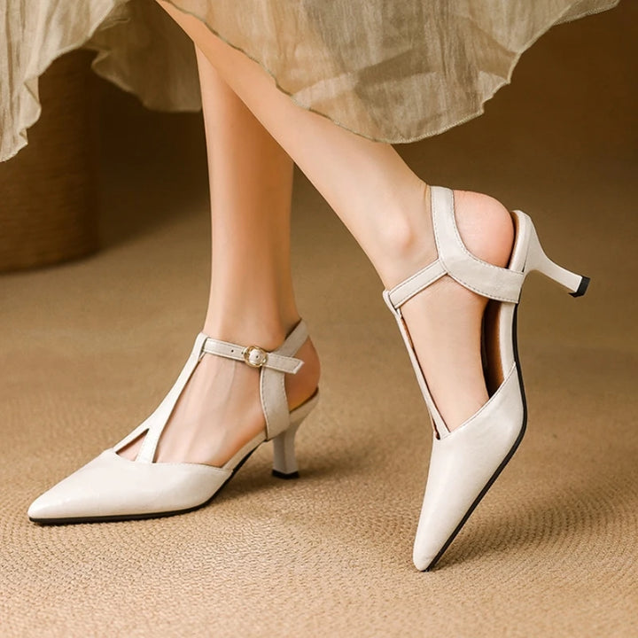 Monique Leather Pumps