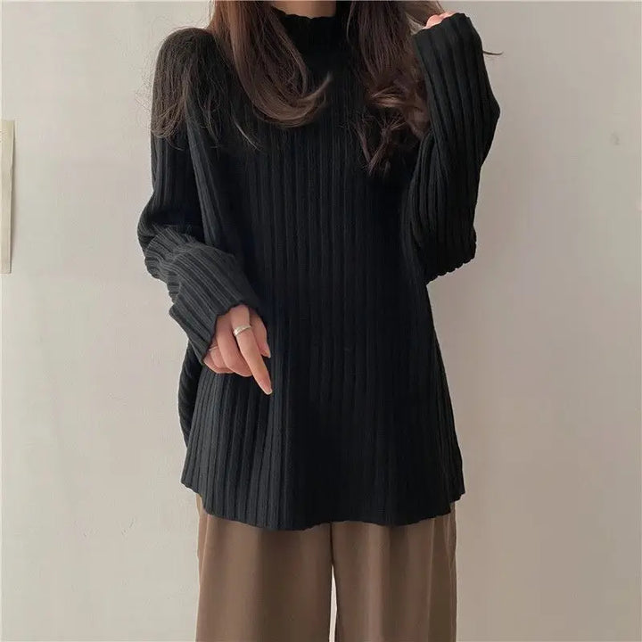 Manku Half Knitted Sweater