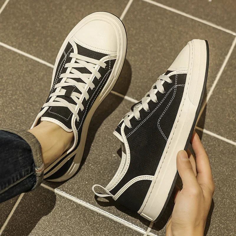 Jason Signature Leather Sneaker