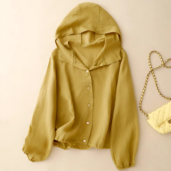 Arden Taylor Linen Hoodie