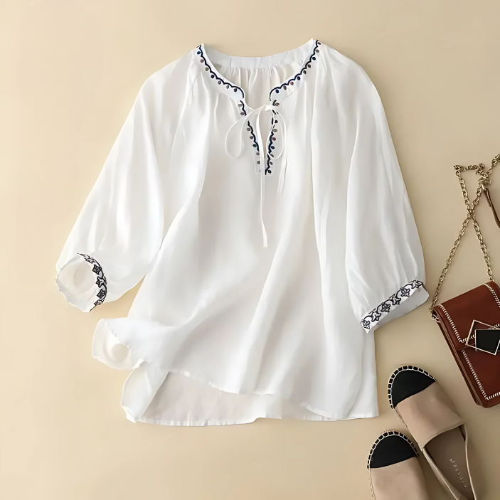 Avira  Embroidery Shirt
