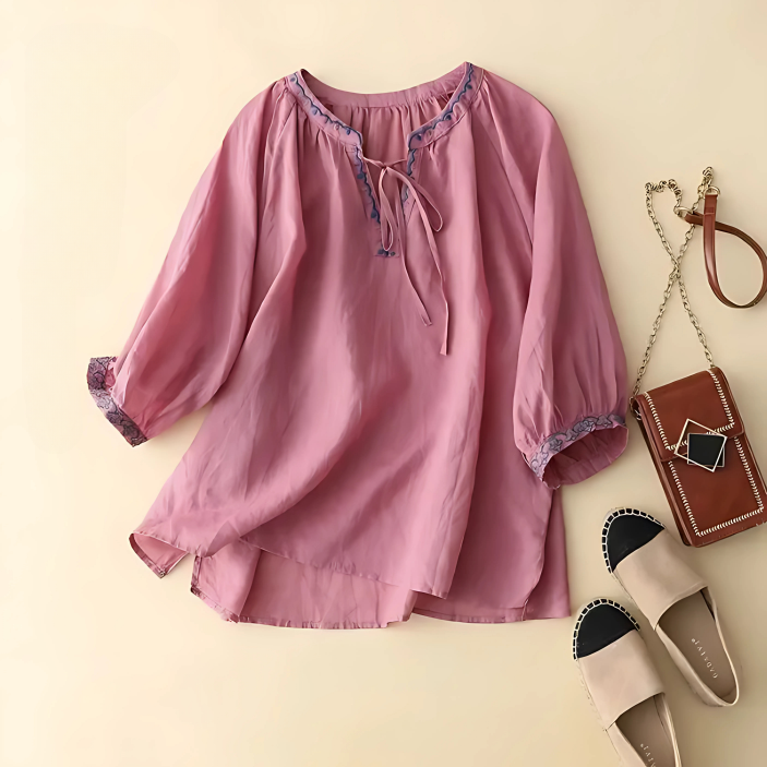 Avira  Embroidery Shirt