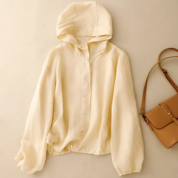 Arden Taylor Linen Hoodie