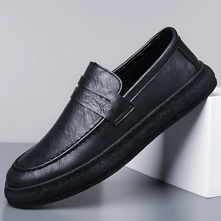 Italian Leather Loafers