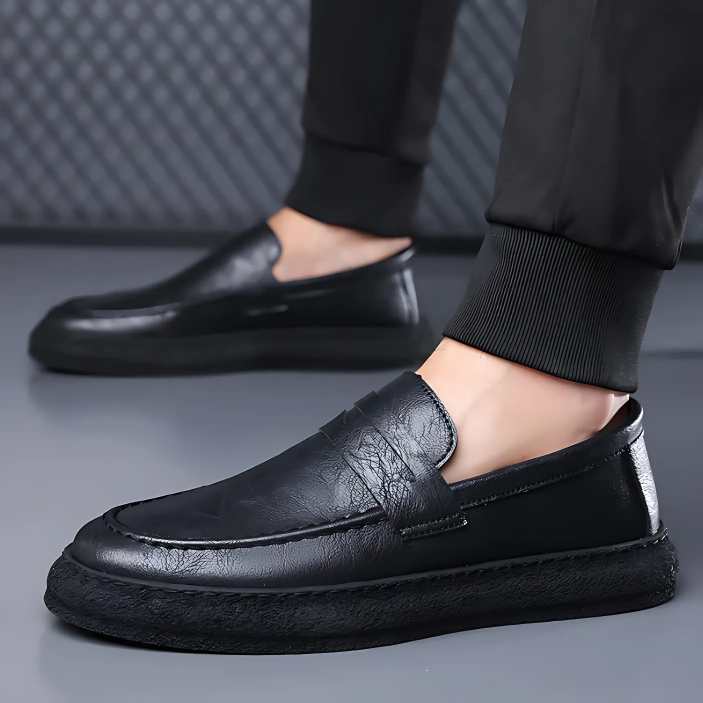 Italian Leather Loafers