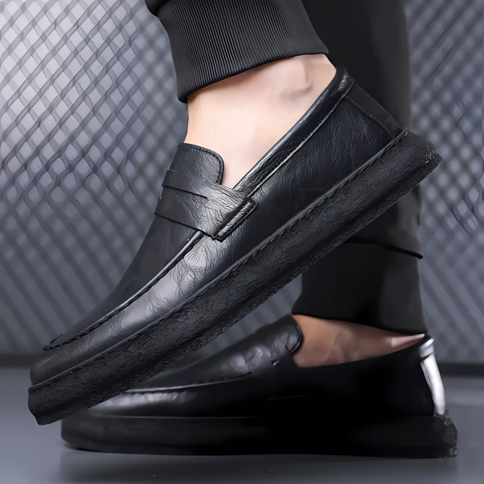 Italian Leather Loafers