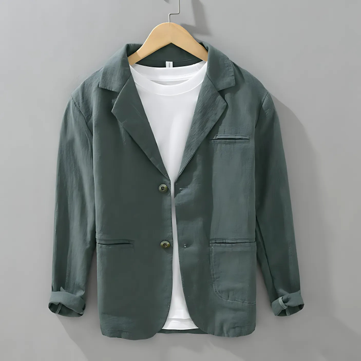 Italian Signature Linen Blazer