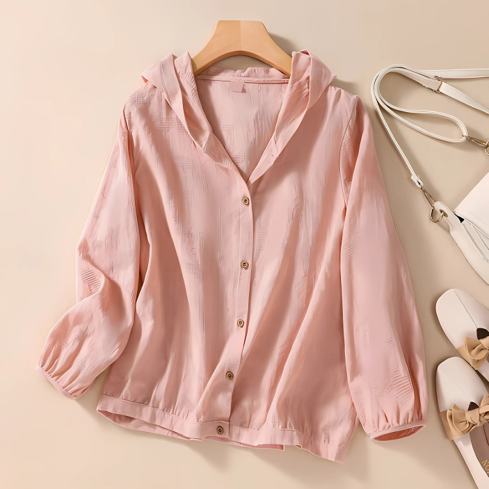 Andrea Taylor Linen Hoodie