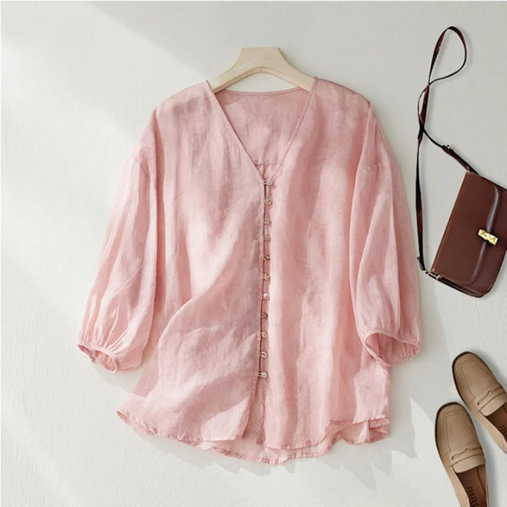 Aleena Linen Blouse