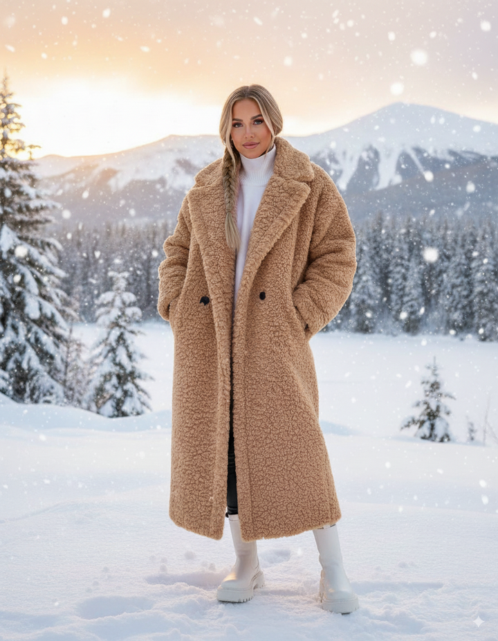 Massimo Long Wool-Blend Coat