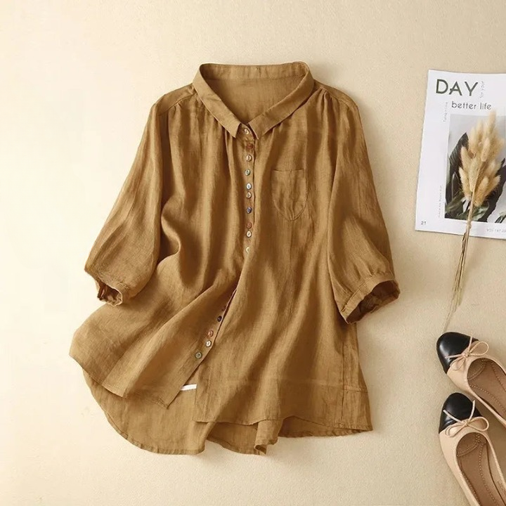 Natalia Linen Shirt