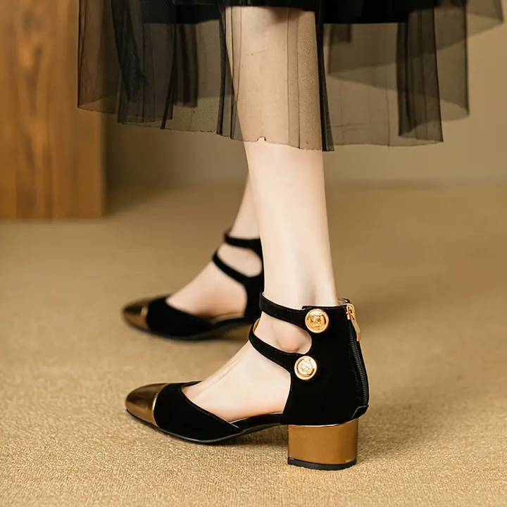 Amivra Suede Sandals
