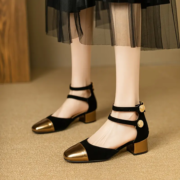 Amivra Suede Sandals